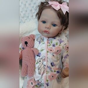 Realistic Doll Baby Girl Reborn Toy Collectable Therapy Kids Womens